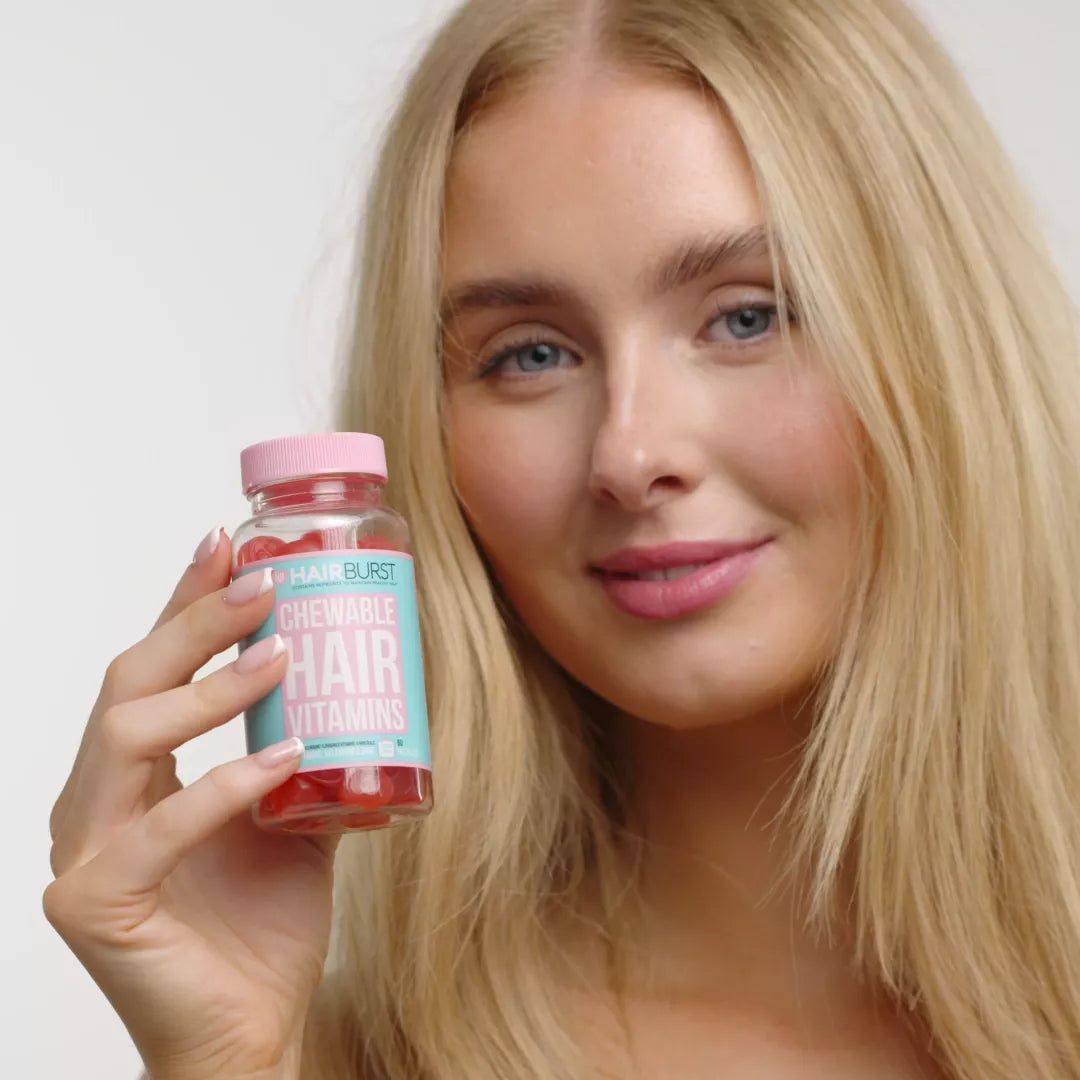 Sada na růst vlasů s vitamíny - žvýkací