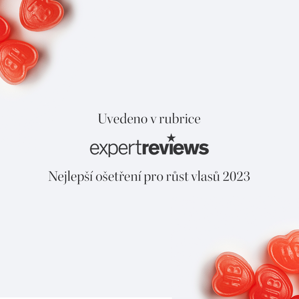 Sada na růst vlasů s vitamíny - žvýkací