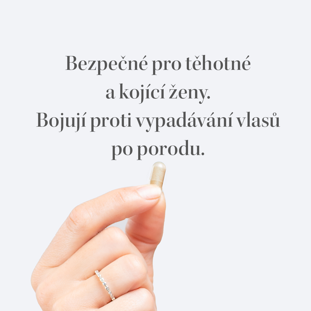 Vitamíny na vlasy pro těhotné a kojící