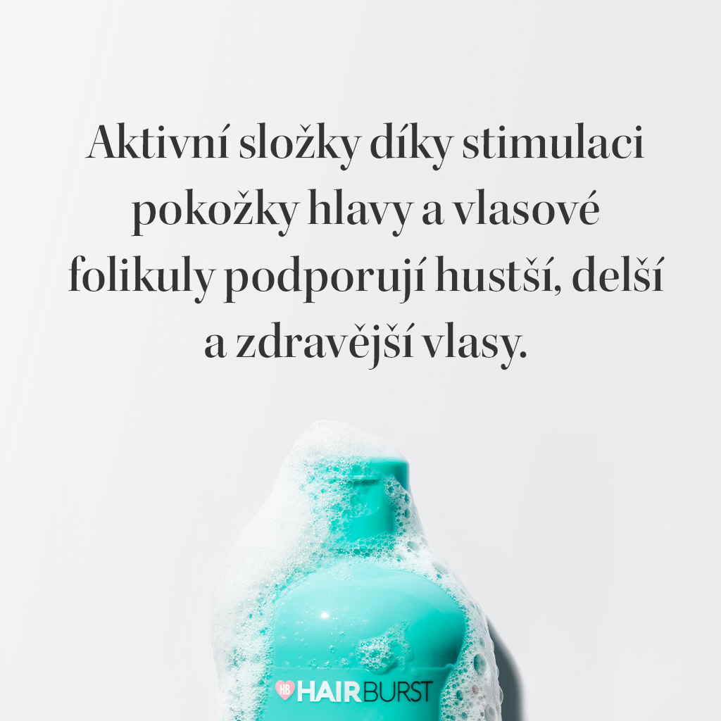 Šampon na delší a silnejší vlasy