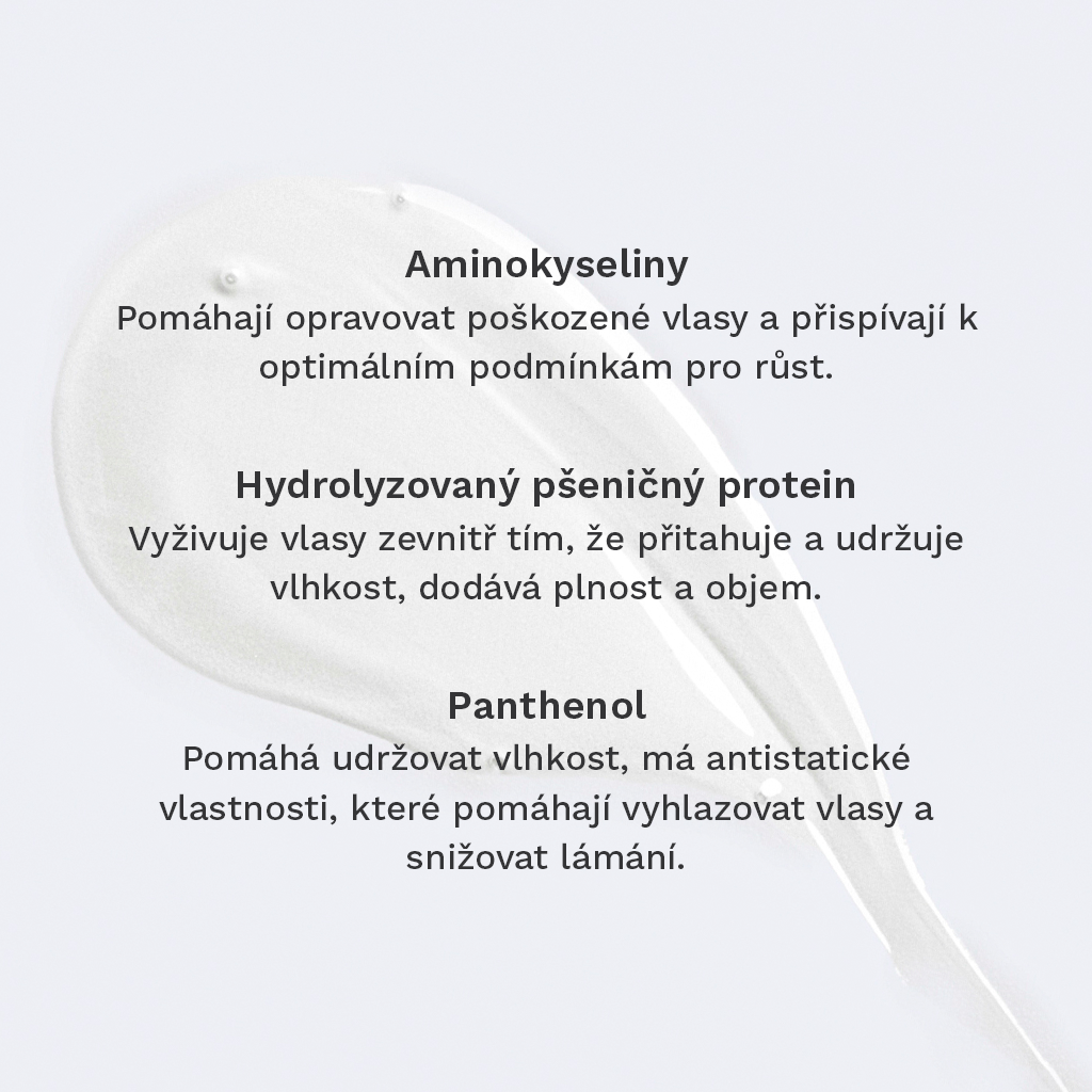 Šampon na delší a silnejší vlasy