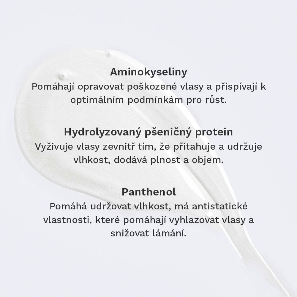 Šampon na delší a silnejší vlasy