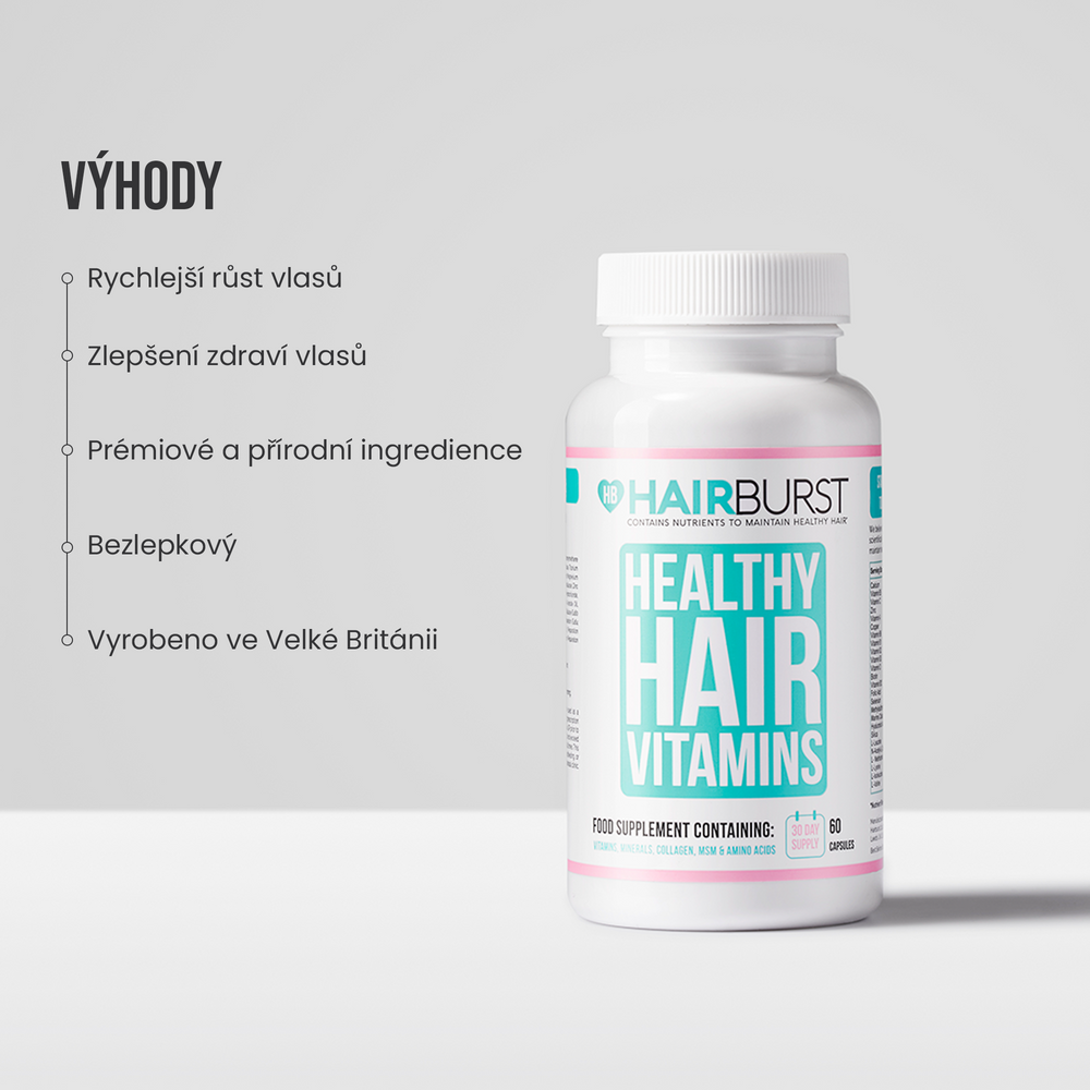 Vitamíny na zdravé vlasy 3měsíční předplatné